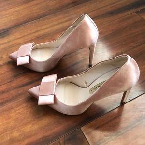 Zara Shoes - Zara Bow Satin heels size 37 Zara Shoes - Zara Bow Satin heels size 37
